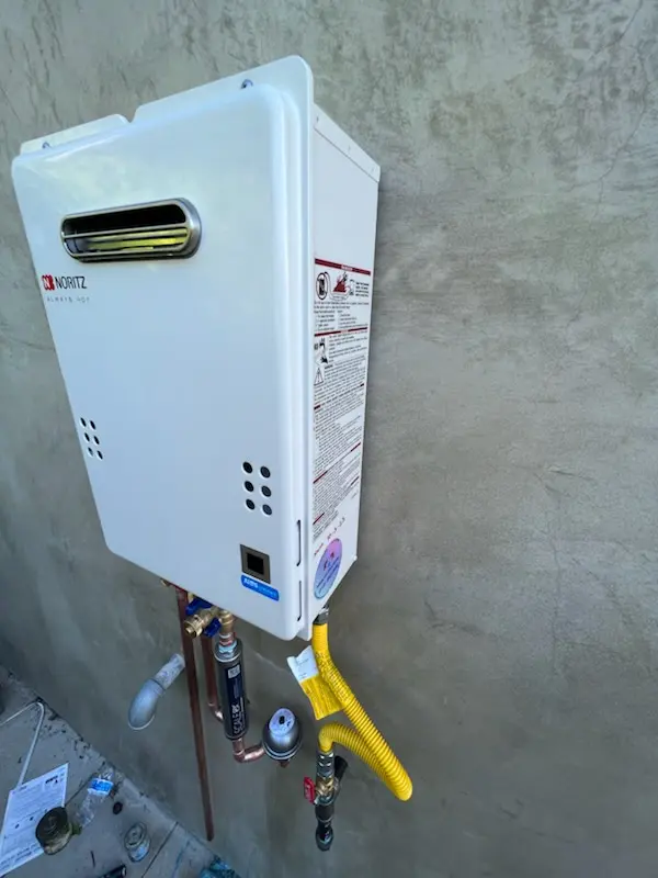 Tankless water heater installation for Glass City homes